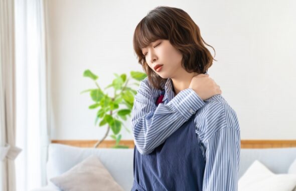 肩こりにスポーツアロマ