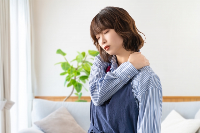 肩こりにスポーツアロマ